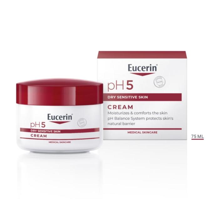 EUCERIN pH5 universālais krēms jutīgai ādai 75 ml