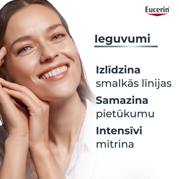 EUCERIN Hyaluron-Filler +3x Effect pretgrumbu acu krēms ar SPF 15 ml