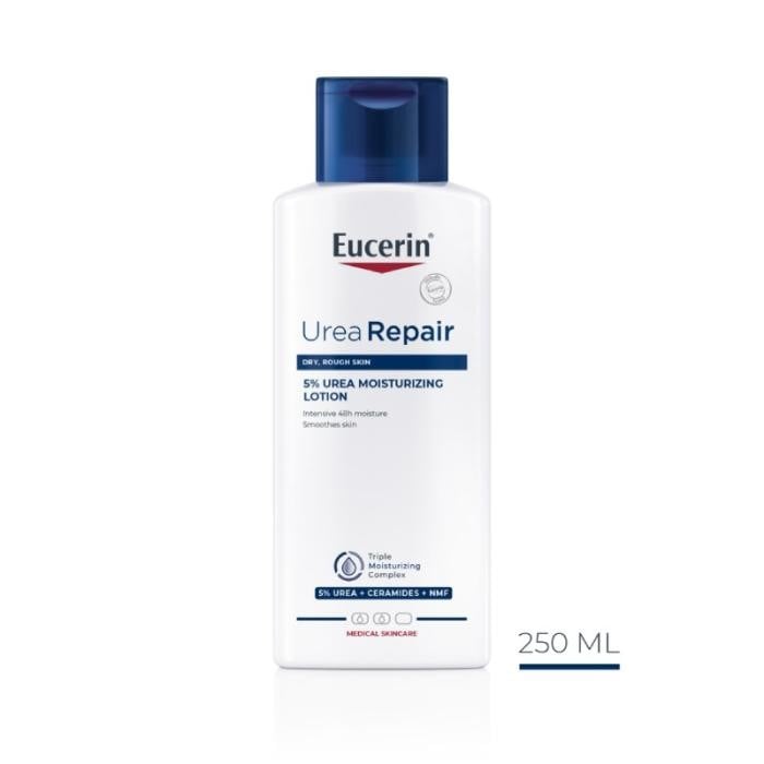 EUCERIN UreaRepair Plus 5% ķermeņa losjons 250 ml