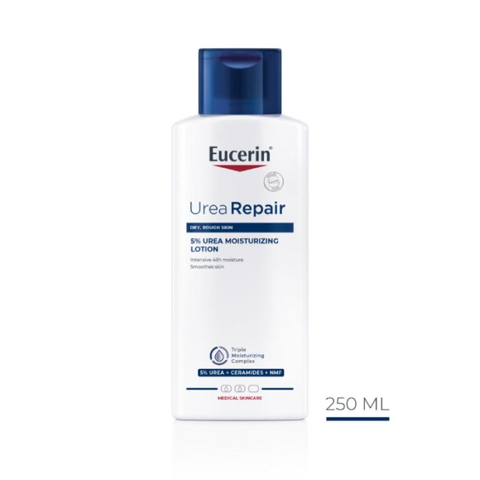 EUCERIN UreaRepair Plus 5% ķermeņa losjons 250 ml
