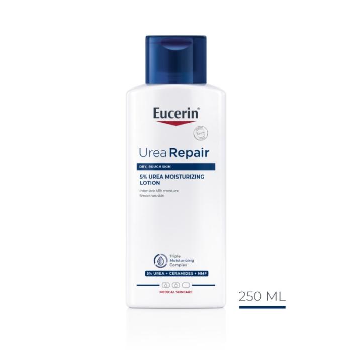 EUCERIN UreaRepair Plus 5% ķermeņa losjons 250 ml