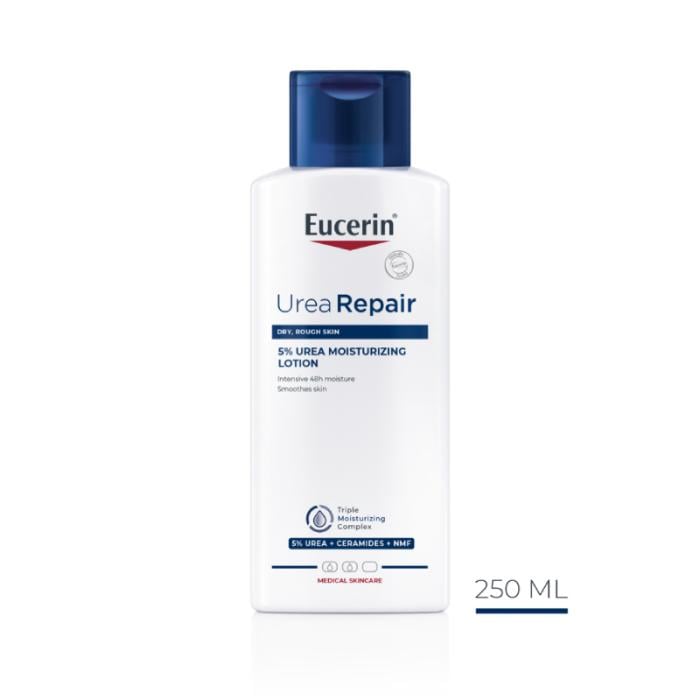 EUCERIN UreaRepair Plus 5% ķermeņa losjons 250 ml