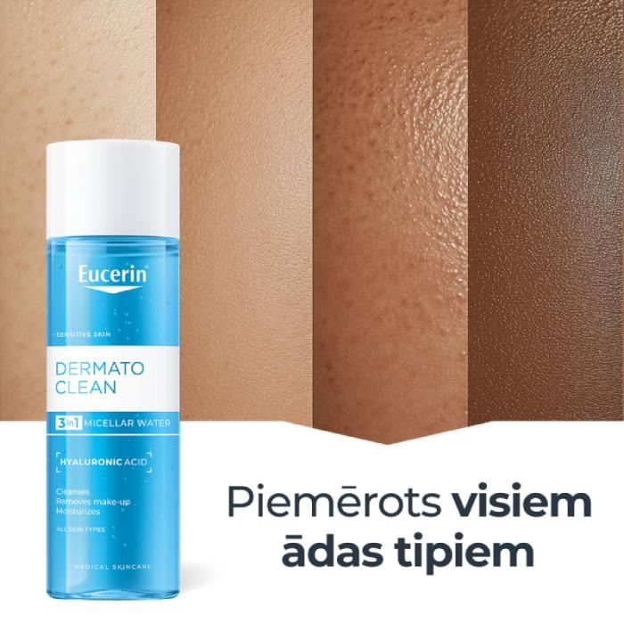 EUCERIN DermatoClean 3in1 micelārais ūdens 400 ml