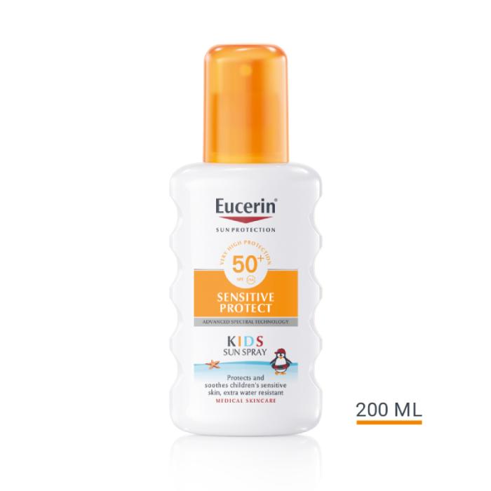 EUCERIN Sun Kids SPF50+ izsmidzināms līdzeklis bērniem 200 ml 