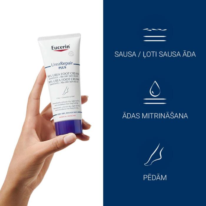 EUCERIN UreaRepair Plus 10% kāju krēms 100 ml