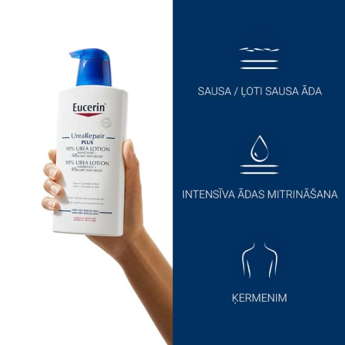 EUCERIN UreaRepair Plus 10% losjons 400ml