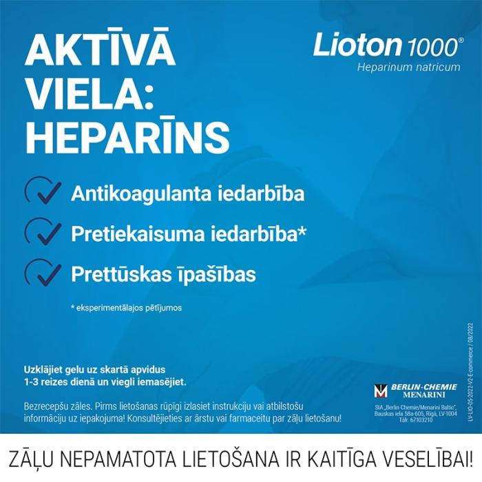 LIOTON 1000SV/g gels 100 g  