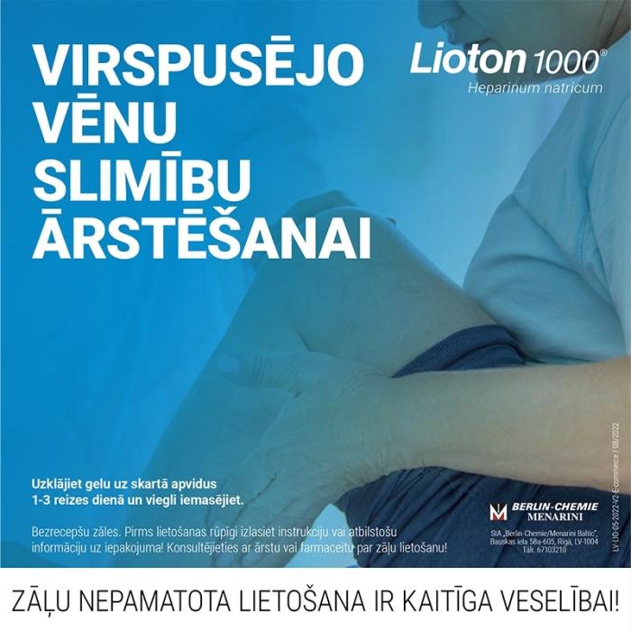 LIOTON 1000SV/g gels 100 g  
