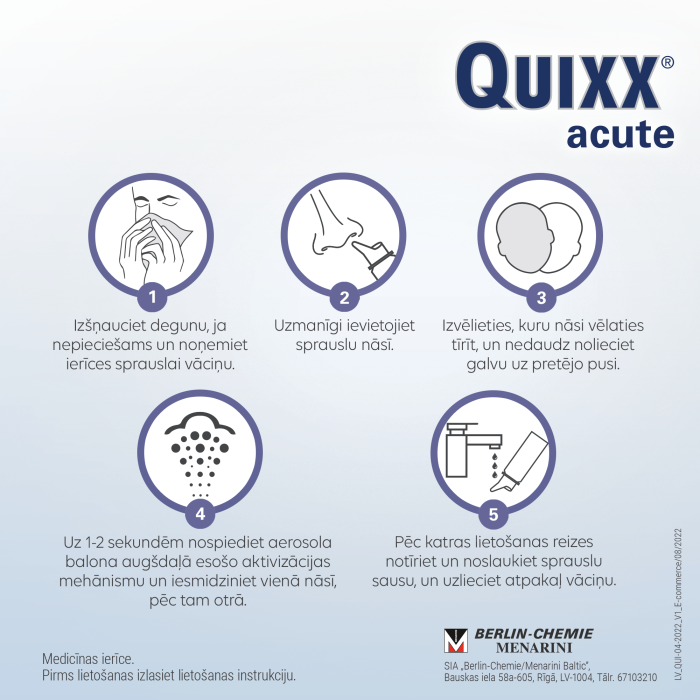 QUIXX Acute deguna aerosols 100 ml  