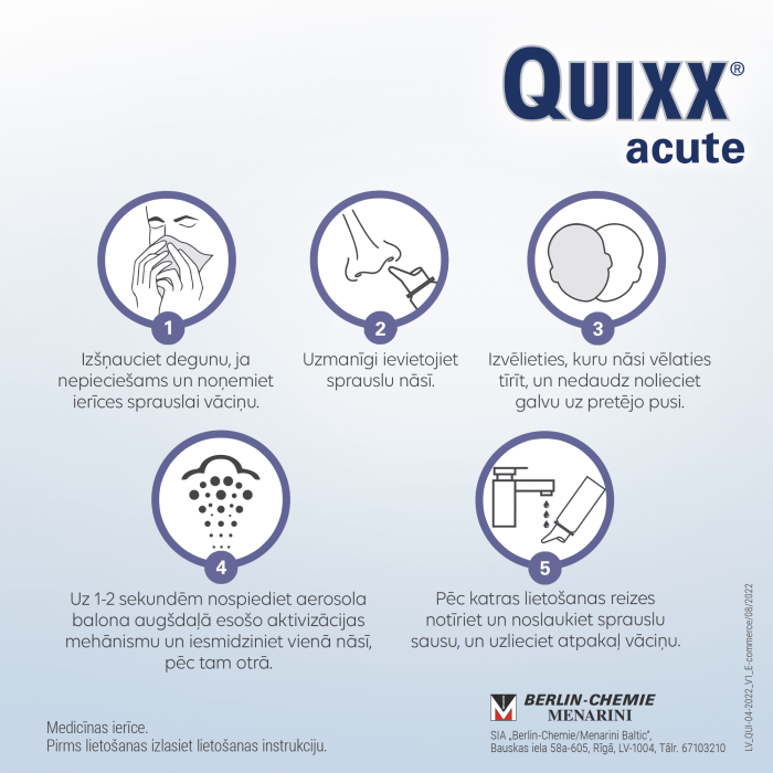 QUIXX Acute deguna aerosols 100 ml  