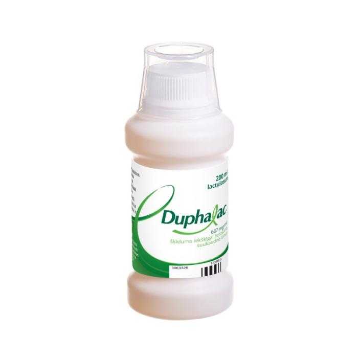 DUPHALAC 667 mg/ml šķīdums iekšķīgai lietošanai 200 ml