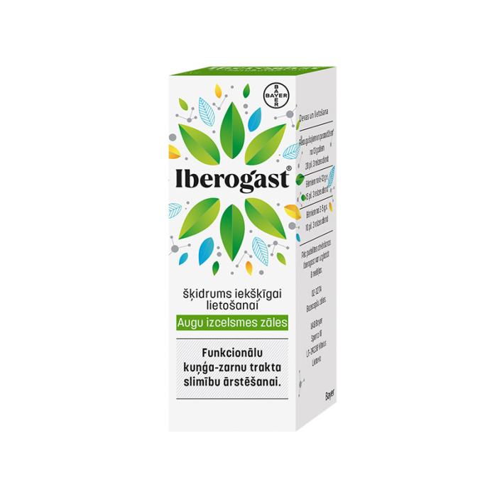 IBEROGAST šķidrums iekšķīgai lietošanai 20 ml