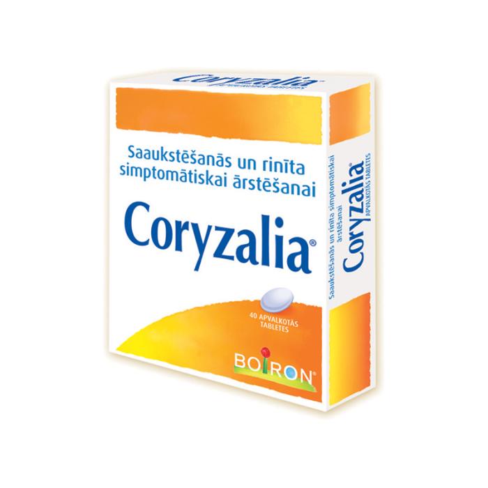 CORYZALIA  apvalkotās tabletes N40  