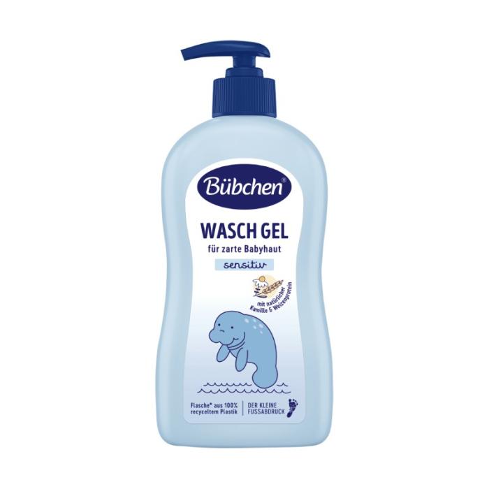 BUBCHEN mazgāšanas gels zīdaiņu mazgāšanai 400 ml