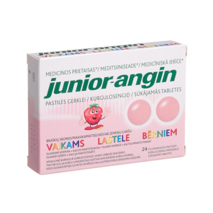 JUNIOR ANGIN sūkājamās tabletes N24
