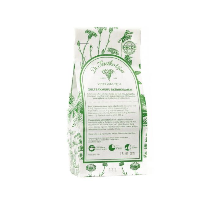 TEREŠKO tēja Žultsakmeņu šķīdināšanai 64g