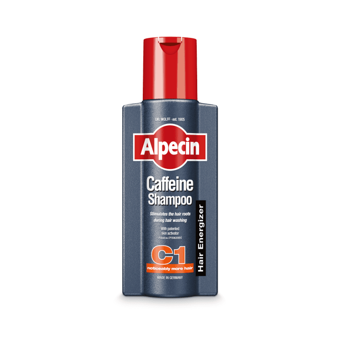 ALPECIN kofeīna šampūns vīriešiem 250 ml 