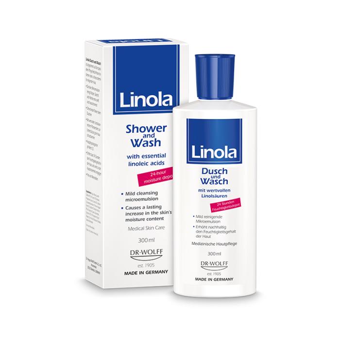 LINOLA Shower&Wash mazgāšanās līdzeklis, 300 ml