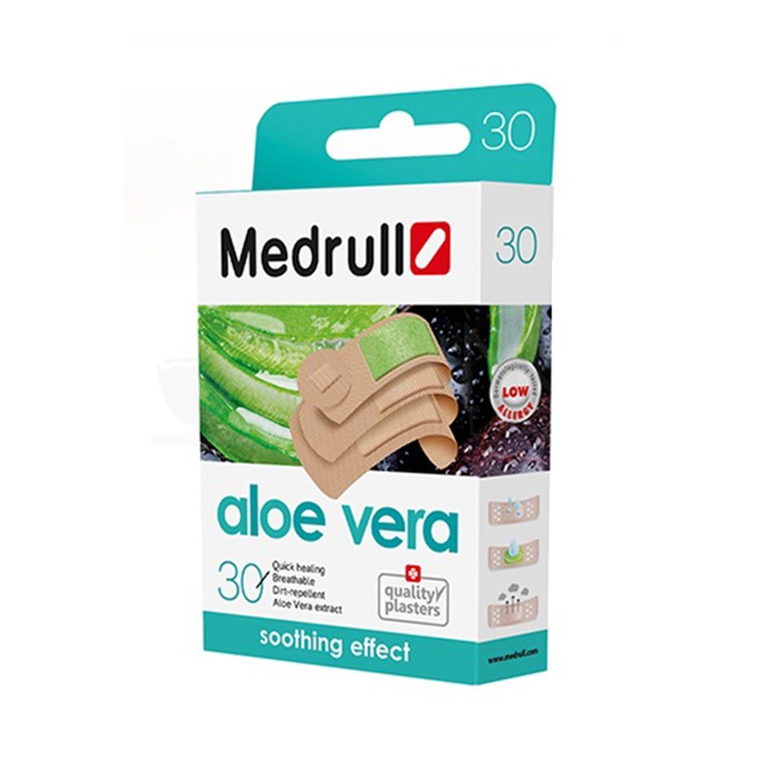 MEDRULL Aloe Vera plāksteris N30  