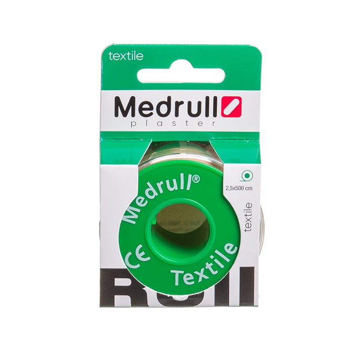 MEDRULL Textile plāksteris 2.5 m x 500 cm  