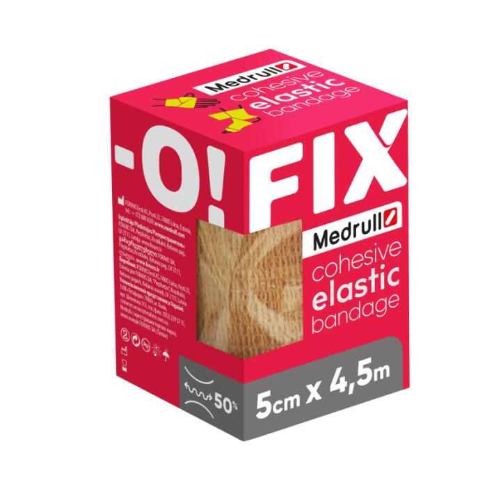 MEDRULL Fix-O pašlīpošā elastīgā saite 4.5mx5cm 
