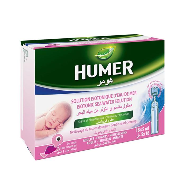 HUMER Unidoses ampulas 5 ml N18