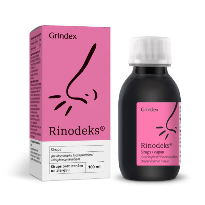 RINODEKS sīrups 100 ml