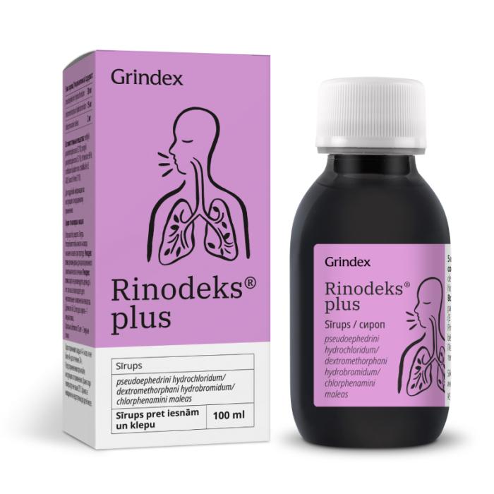 RINODEKS PLUS sīrups 100 ml
