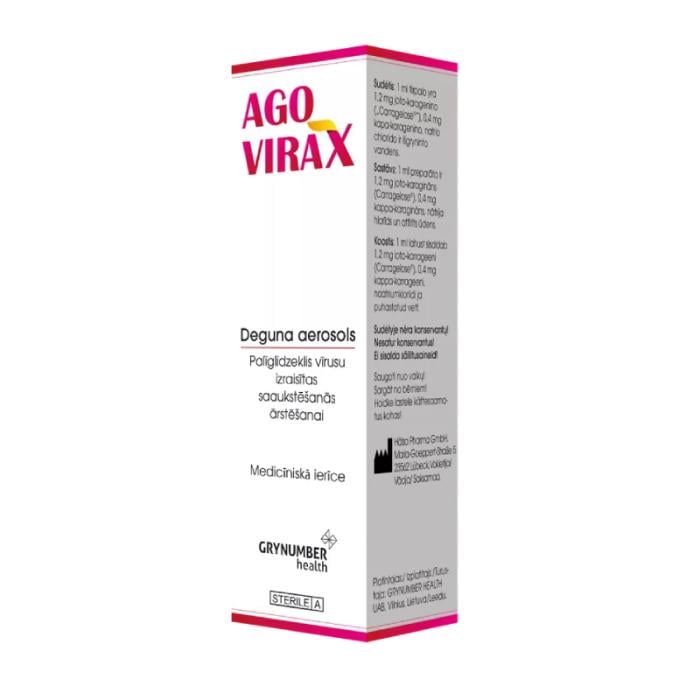 AGOVIRAX deguna aerosols 20 ml