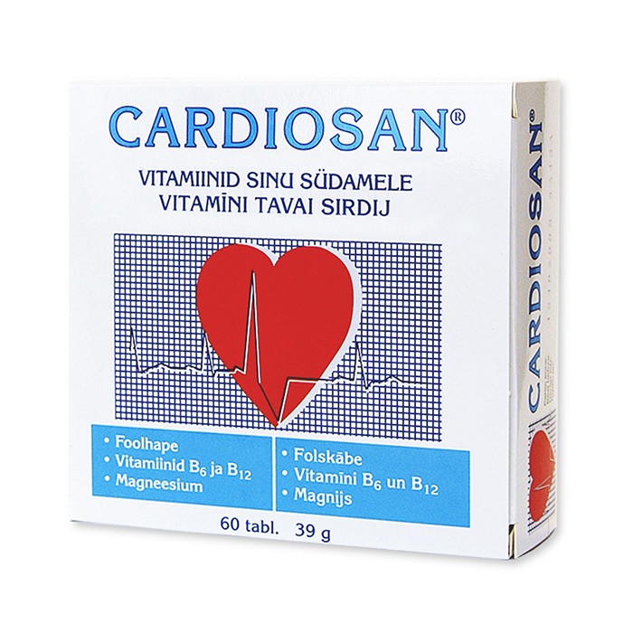 HKK Cardiosan tabletes N60