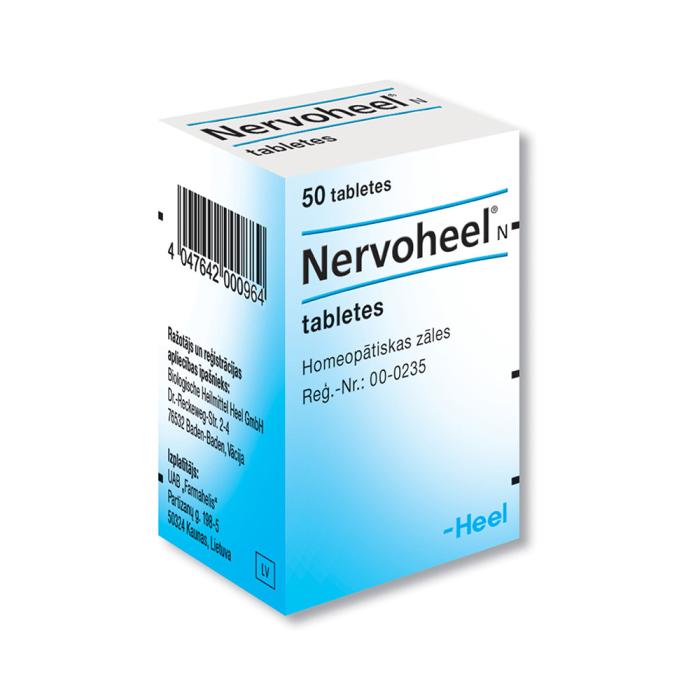 NERVOHEEL N tabletes N50
