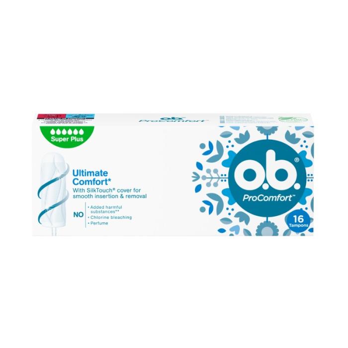 O.B.Procomfort Super Plus higēniskie tamponi N16