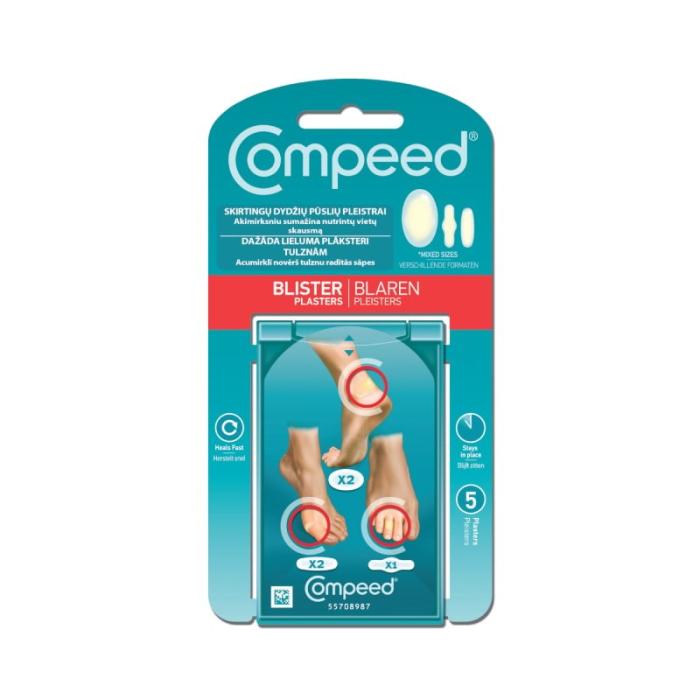 COMPEED plāksteri tulznām, dažāda lieluma N5