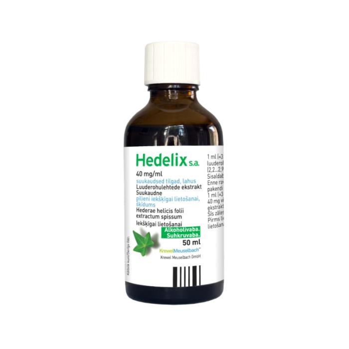 HEDELIX s.a. 40 mg/ml pilieni iekšķīgai lietošanai, šķīdums 50ml