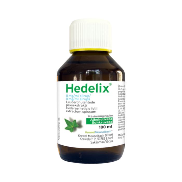 HEDELIX 8 mg/ml sīrups 100 ml