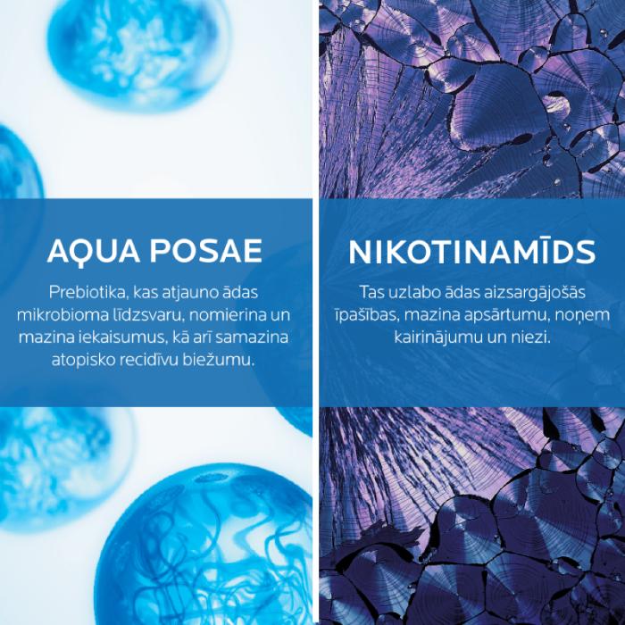 LA ROCHE-POSAY Lipikar Syndet AP+ lipīdus papildinošs, ādu attīrošs mazgāšanās krēms ķermenim, sausai ādai 400 ml