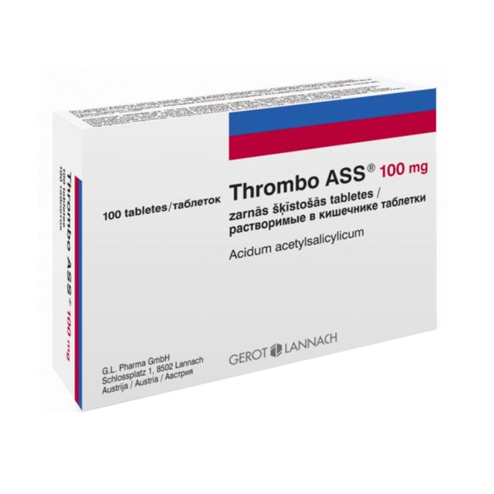 THROMBO ASS 100mg tabletes N100