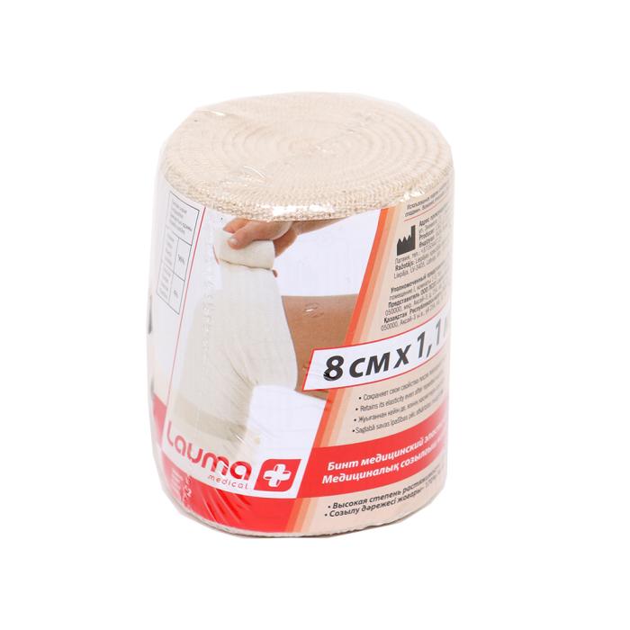 Lauma Medical Elastīgā medicīniskā saite austa 8 cm x 1.1m