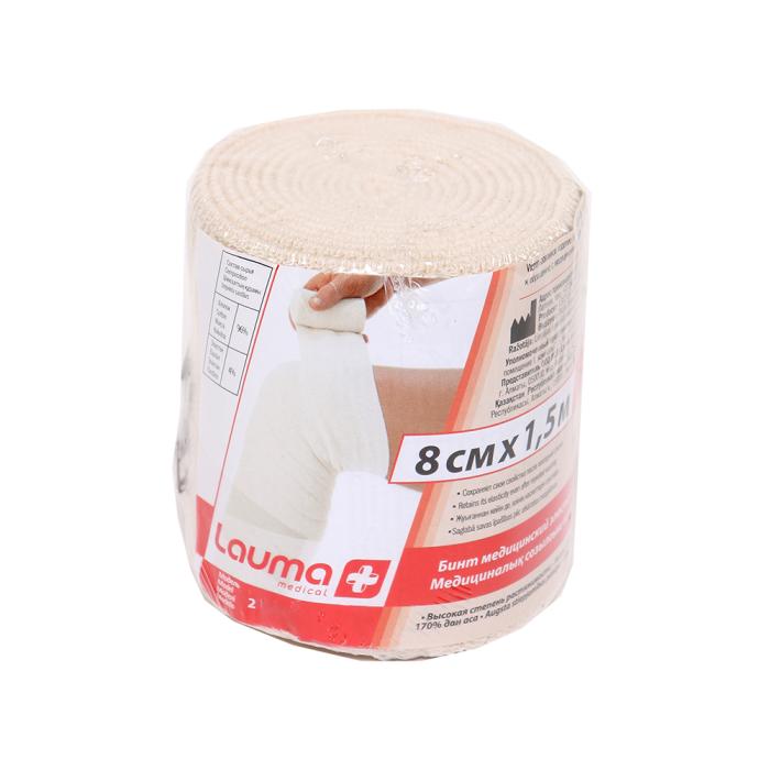 Lauma Medical Elastīgā medicīniskā saite austa 8 cm x 1.5m