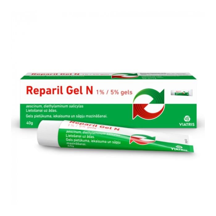 REPARIL Gel N 1%/5% gels 40 g