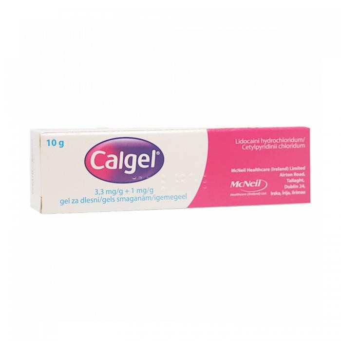 Calgel 3,3 mg/g + 1 mg/g gels smaganām N1