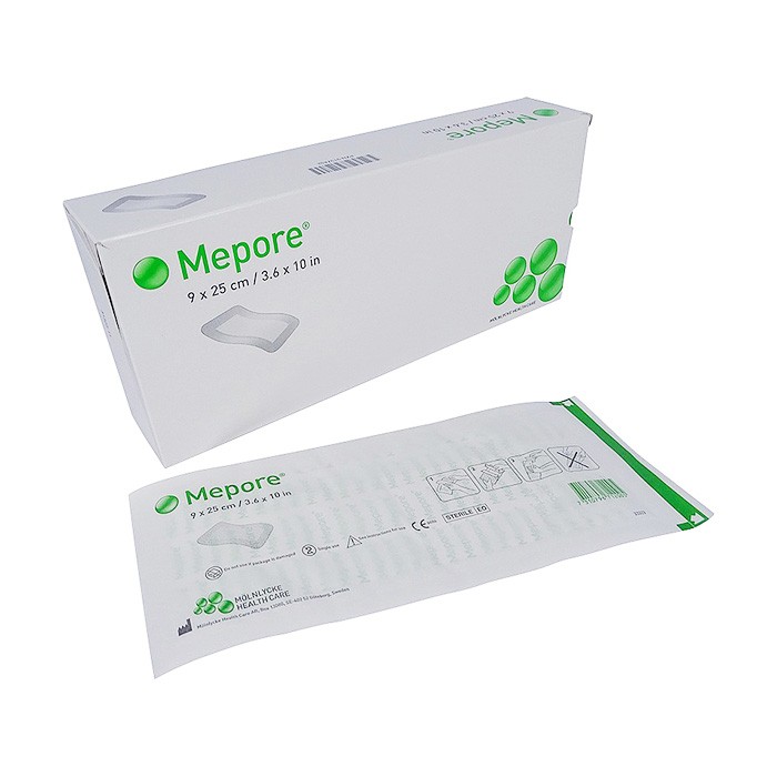 MEPORE 9x25cm sterils pārsējs 30 gb.