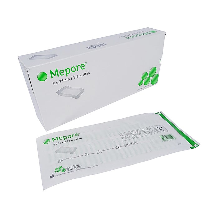 MEPORE 9x25cm sterils pārsējs 30 gb.
