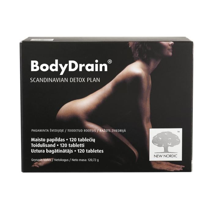 NEW NORDIC BodyDrain tabletes N120