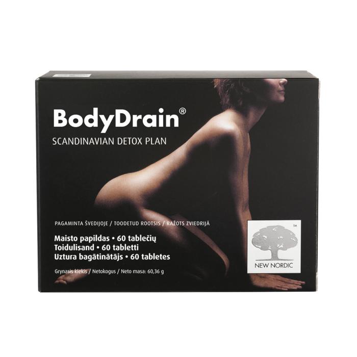 NEW NORDIC BodyDrain tabletes N60