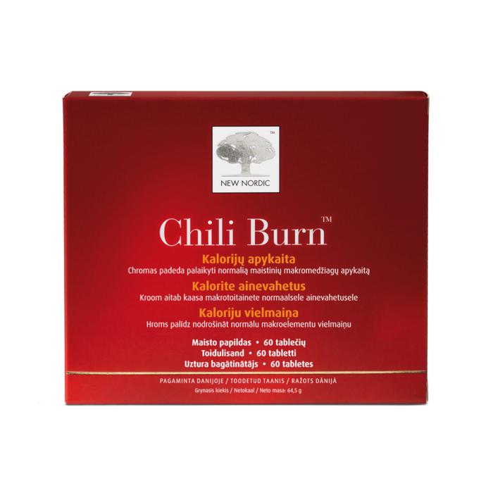 NEW NORDIC Chili Burn tabletes N60