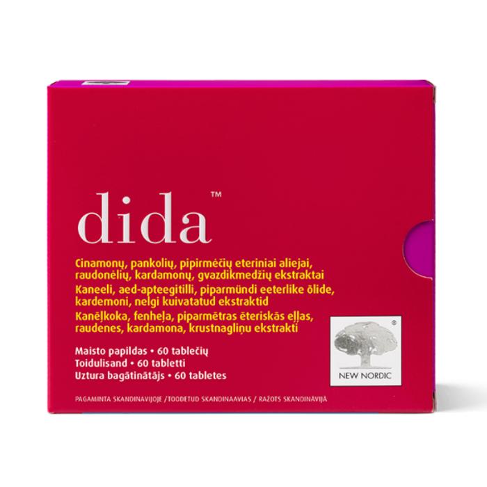 NEW NORDIC Dida tabletes N60