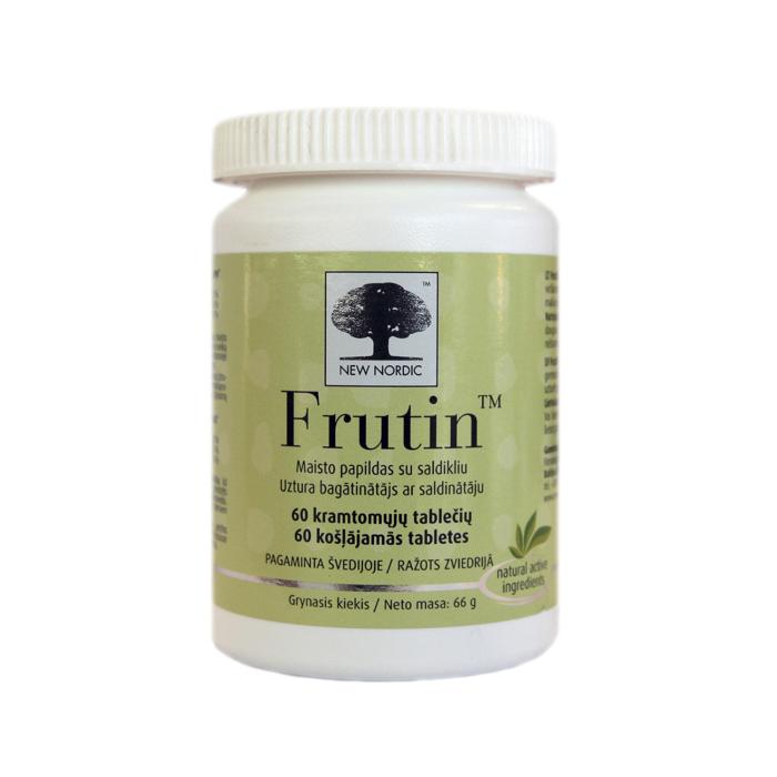 NEW NORDIC Frutin košļājamās tabletes N60