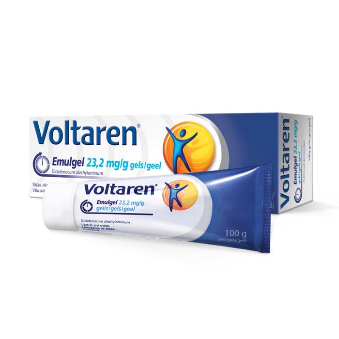 Voltaren Emulgel 23,2 mg/g gels 100 g N1