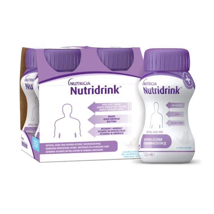 NUTRIDRINK bez specifiskas garšas 125ml N4